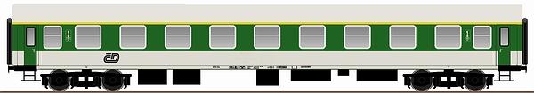 Passenger car 1st class Y/B-70<br /><a href='images/pictures/Roco/64833.jpg' target='_blank'>Full size image</a>